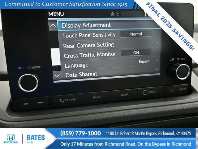 new 2025 Honda Accord car, priced at $32,165