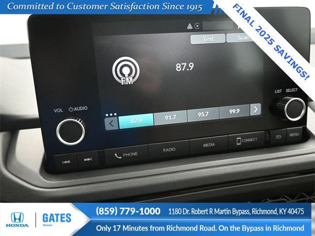 new 2025 Honda Accord car, priced at $32,165