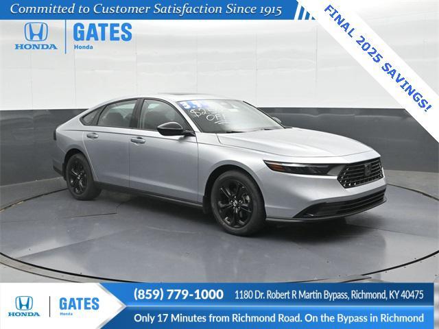new 2025 Honda Accord car, priced at $31,710