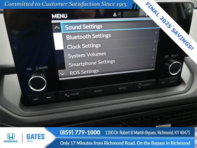 new 2025 Honda Accord car, priced at $31,710