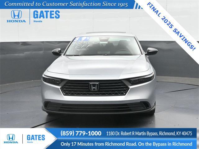 new 2025 Honda Accord car, priced at $31,710