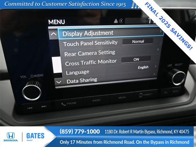 new 2025 Honda Accord car, priced at $31,710