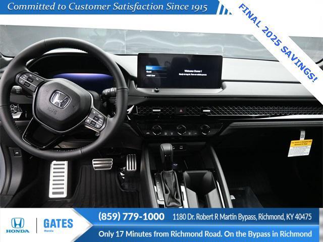 new 2025 Honda Accord Hybrid car, priced at $37,025