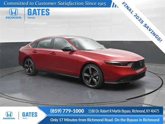 new 2025 Honda Accord Hybrid car, priced at $35,305