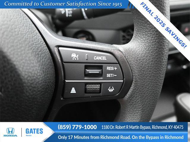 new 2025 Honda Accord car, priced at $29,490