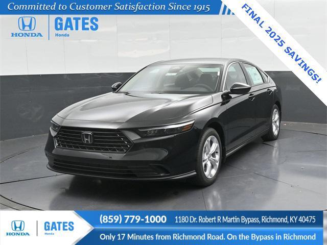 new 2025 Honda Accord car, priced at $29,490