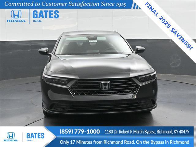 new 2025 Honda Accord car, priced at $29,490