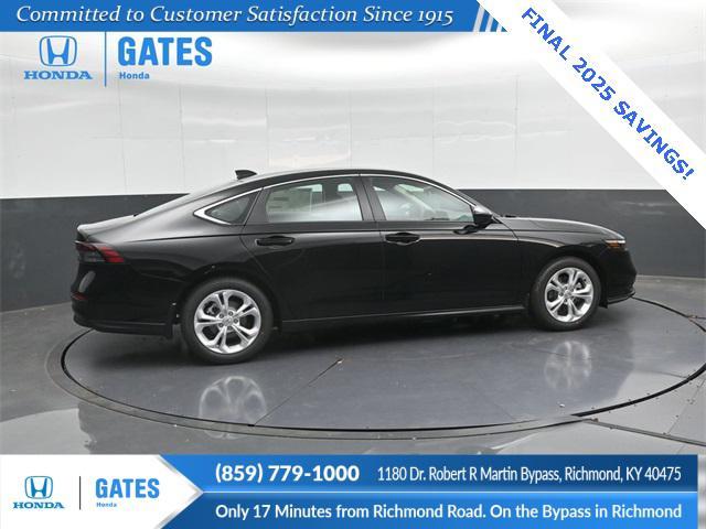 new 2025 Honda Accord car, priced at $29,490