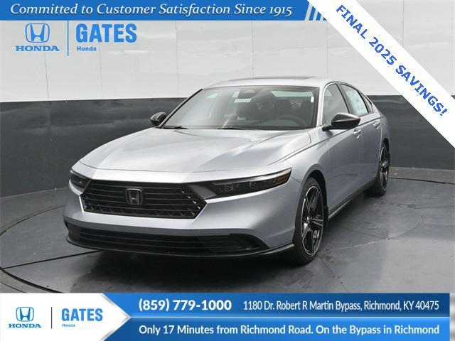 new 2025 Honda Accord Hybrid car, priced at $34,850