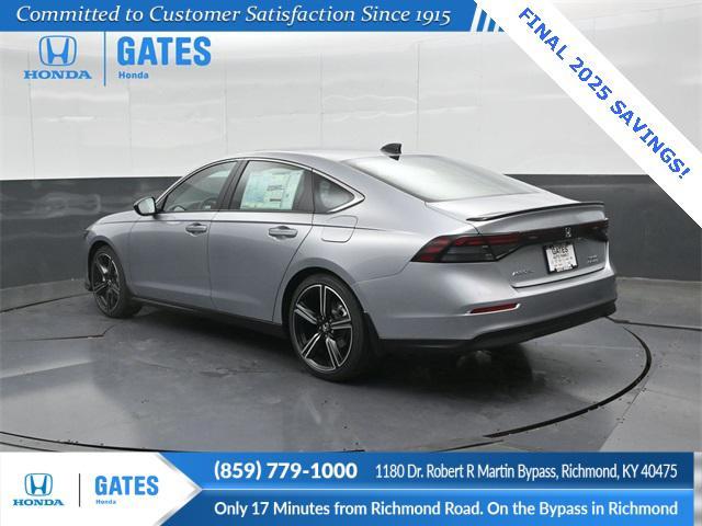 new 2025 Honda Accord Hybrid car, priced at $34,850