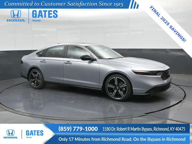 new 2025 Honda Accord Hybrid car, priced at $34,850