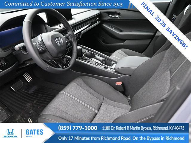 new 2025 Honda Accord Hybrid car, priced at $34,850