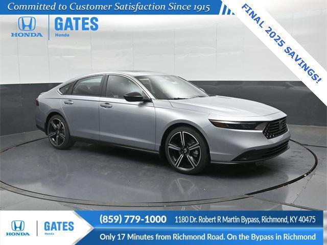 new 2025 Honda Accord Hybrid car, priced at $34,850