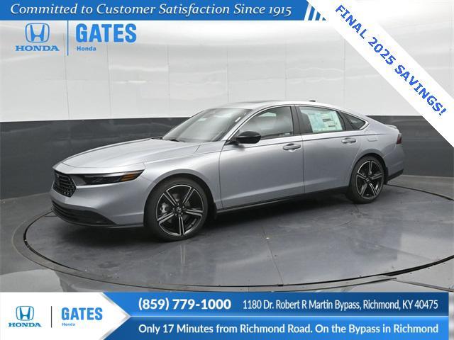 new 2025 Honda Accord Hybrid car, priced at $34,850