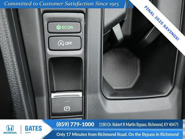 new 2025 Honda Accord car, priced at $32,210