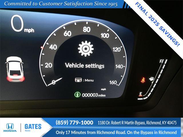 new 2025 Honda Accord car, priced at $32,210