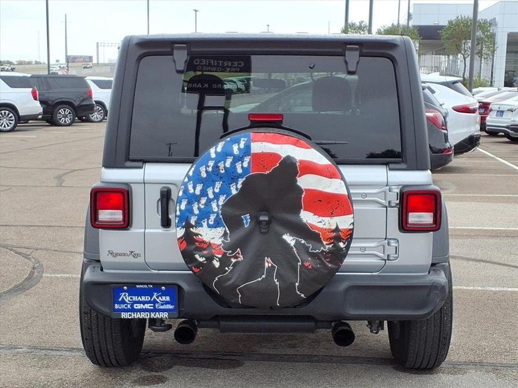 used 2023 Jeep Wrangler car, priced at $29,351