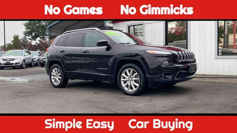 used 2015 Jeep Cherokee car, priced at $10,995