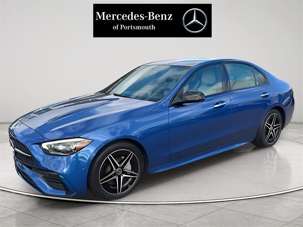 used 2023 Mercedes-Benz C-Class car, priced at $34,900