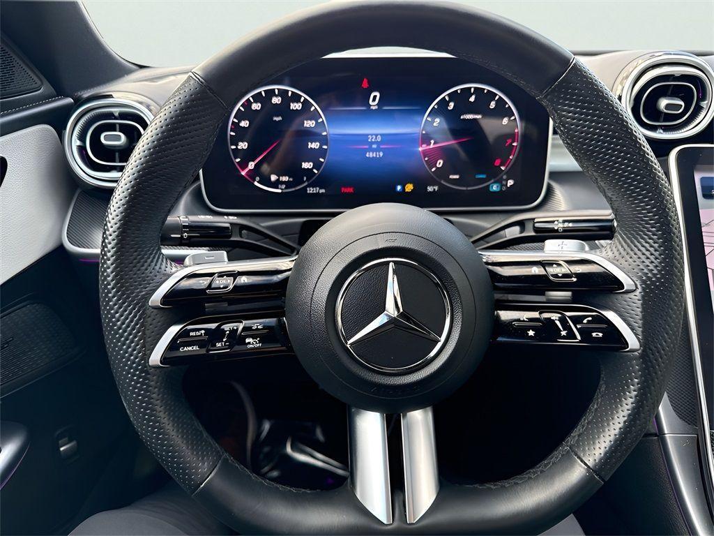 used 2023 Mercedes-Benz C-Class car, priced at $33,750