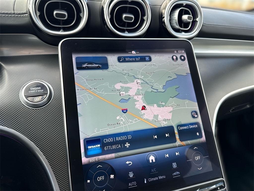 used 2023 Mercedes-Benz C-Class car, priced at $34,900