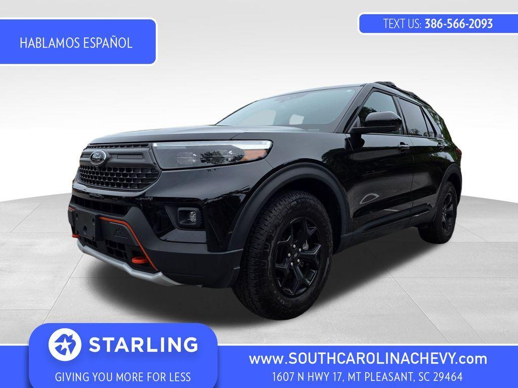 used 2022 Ford Explorer car, priced at $34,993