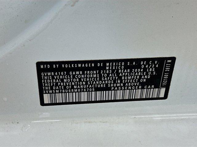 used 2024 Volkswagen Jetta car, priced at $16,487