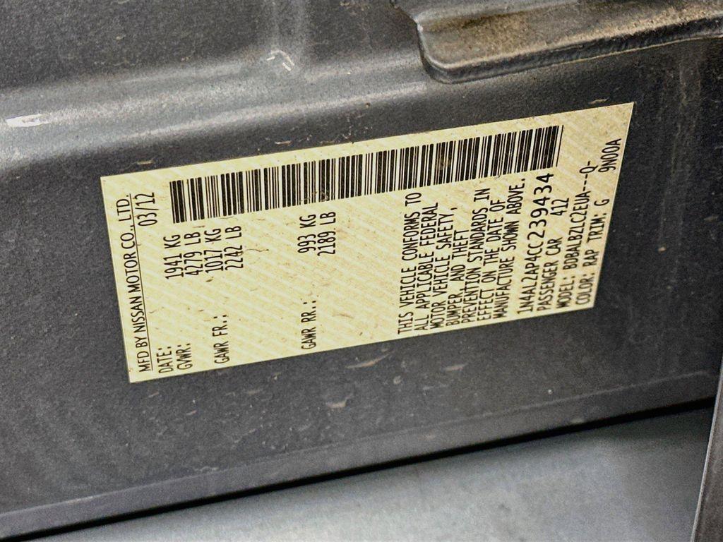 used 2012 Nissan Altima car, priced at $6,497