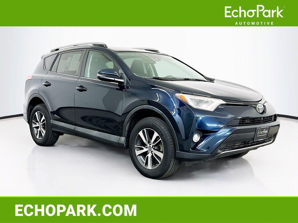 used 2018 Toyota RAV4 car, priced at $17,996