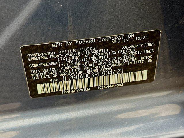 used 2024 Subaru Crosstrek car, priced at $23,996