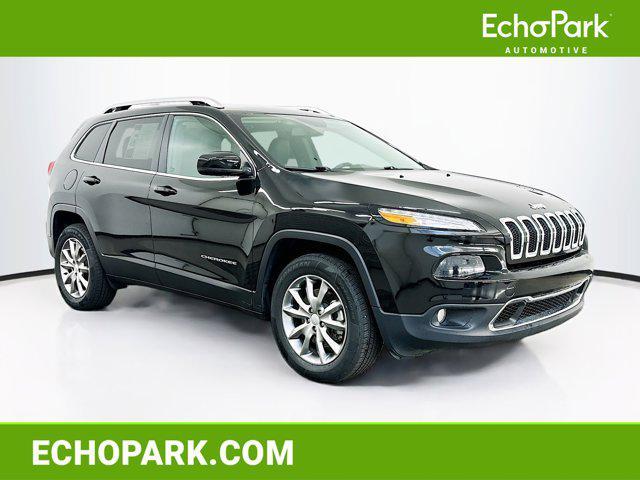 used 2018 Jeep Cherokee car, priced at $19,496