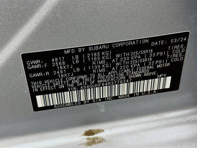 used 2024 Subaru Crosstrek car, priced at $26,796