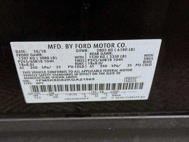 used 2019 Ford Explorer car, priced at $14,996