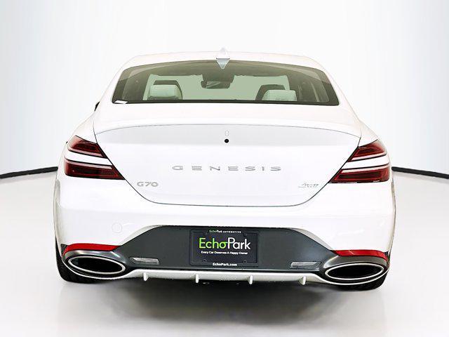 used 2025 Genesis G70 car, priced at $27,987