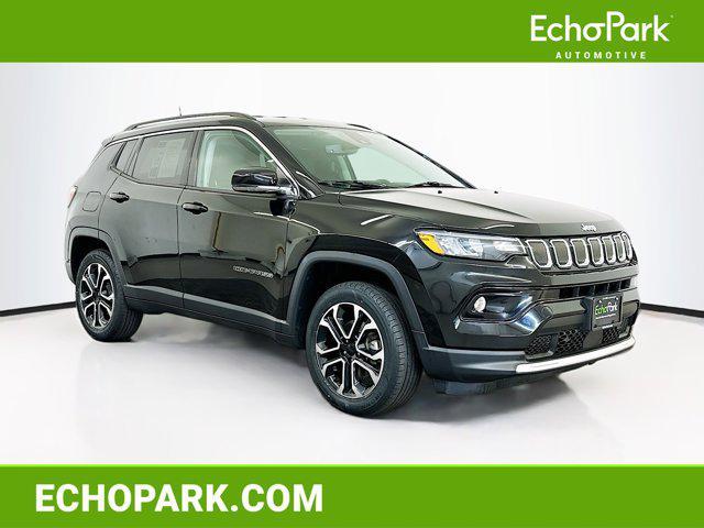 used 2022 Jeep Compass car, priced at $21,596