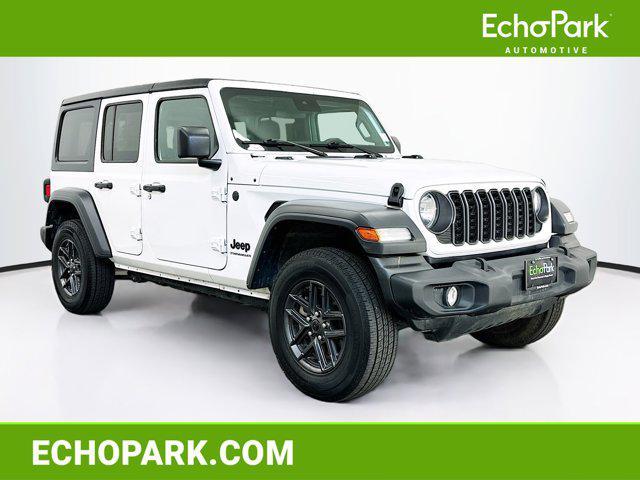 used 2024 Jeep Wrangler car, priced at $28,987
