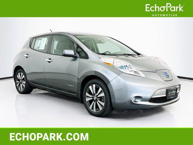 used 2015 Nissan Leaf car, priced at $6,497