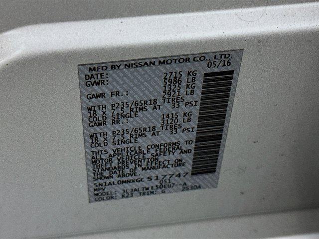 used 2016 INFINITI QX60 car, priced at $11,996