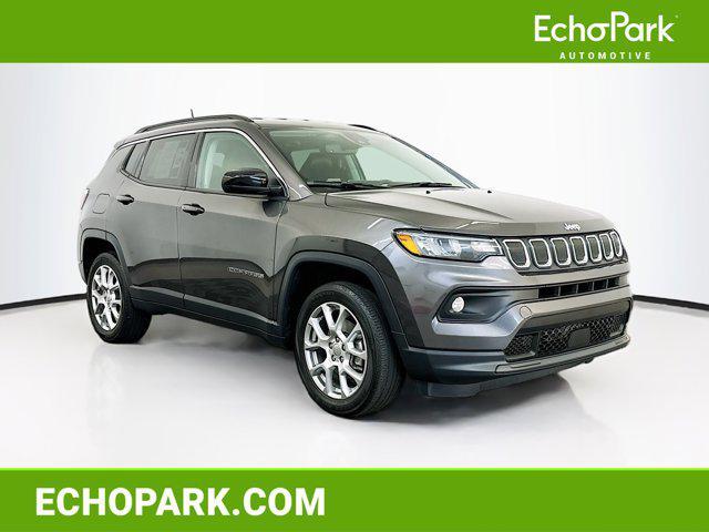 used 2022 Jeep Compass car, priced at $18,187