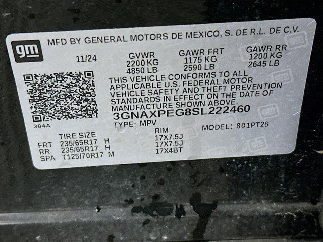 used 2025 Chevrolet Equinox car, priced at $24,487