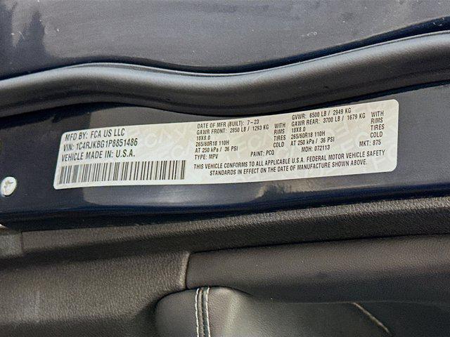 used 2023 Jeep Grand Cherokee L car, priced at $30,487