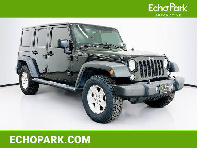 used 2017 Jeep Wrangler Unlimited car, priced at $16,987
