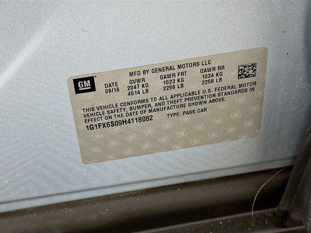 used 2017 Chevrolet Bolt EV car, priced at $9,996