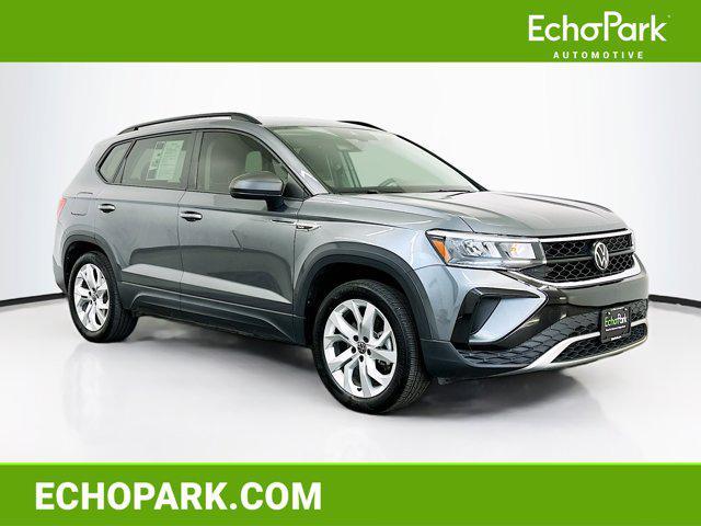 used 2023 Volkswagen Taos car, priced at $20,487