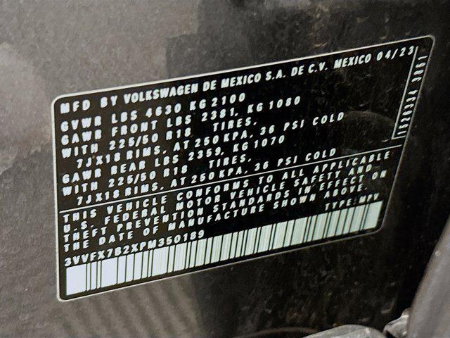 used 2023 Volkswagen Taos car, priced at $20,487