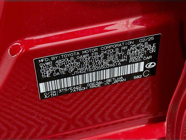 used 2025 Lexus IS 350 car, priced at $47,996
