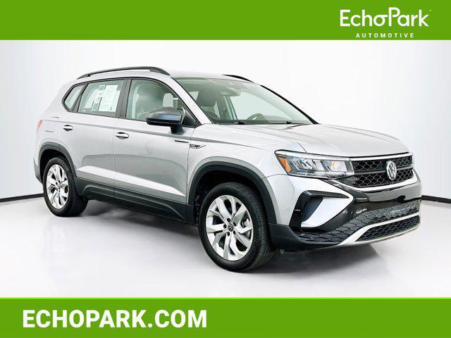 used 2023 Volkswagen Taos car, priced at $20,487