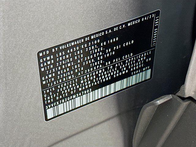used 2023 Volkswagen Taos car, priced at $20,487