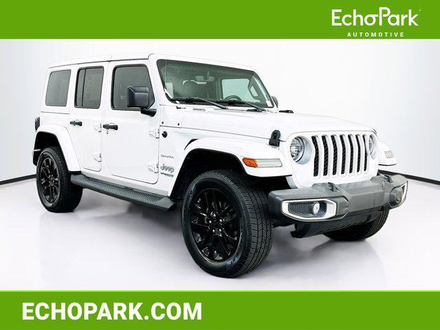 used 2021 Jeep Wrangler Unlimited 4xe car, priced at $29,397