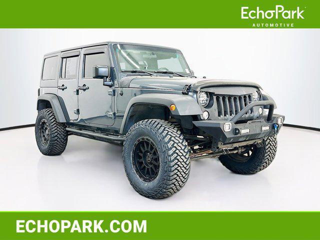 used 2016 Jeep Wrangler Unlimited car, priced at $12,996